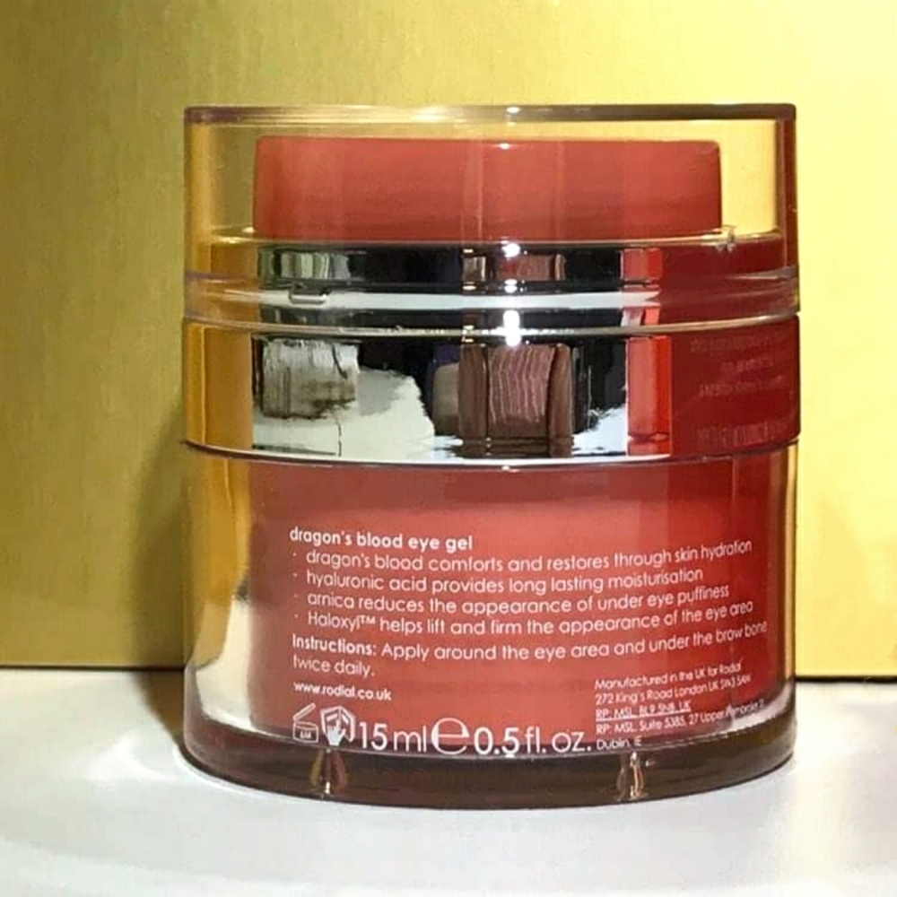 Rodial Dragon's Blood Bundle Gift Set: Eye Gel HA Mask Cleansing Water *BNIB - Picture 6 of 16
